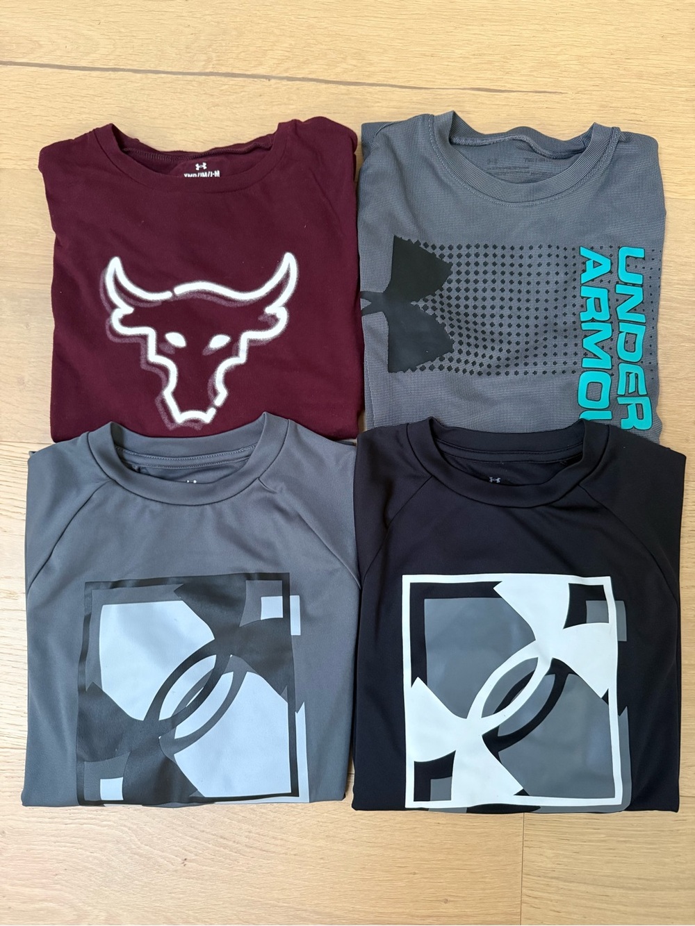 Under Armour Kids' long sleeve athletic tops pack